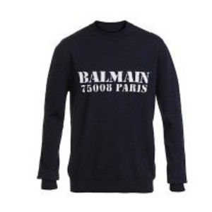Balmain Navy Blue Knitted Sweater - NWT